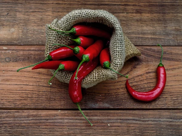 Red hot chili peppers — Stock Photo, Image