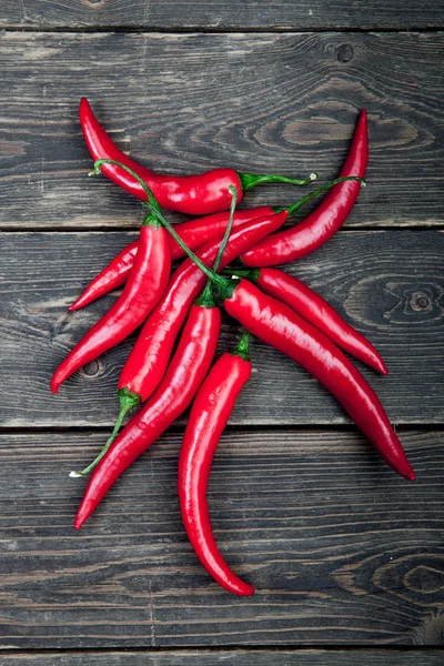 Red hot chili peppers — Stock Photo, Image