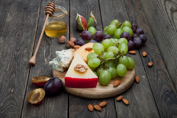 Wine appetizers set — Stock Photo, Image