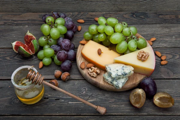 Wine appetizers set — Stock Photo, Image