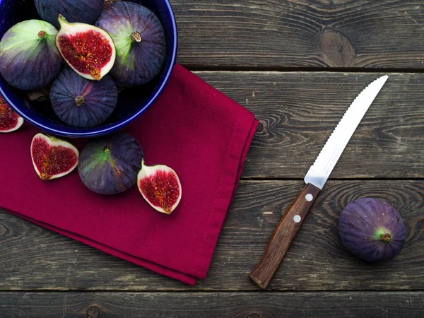 Fresh Ripe Figs — Stock Photo, Image