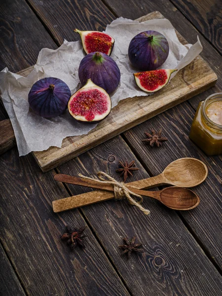 Fresh Ripe Figs — Stock Photo, Image