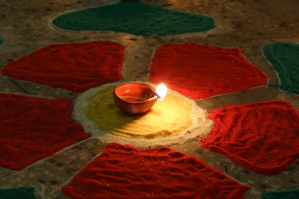 Diwali festival av ljus — Stockfoto