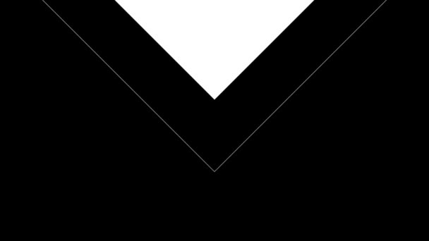 formation de flèche dans différentes directions, mouvement CGI haute définition 