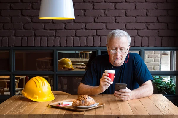 Verfrissing koffie break — Stockfoto