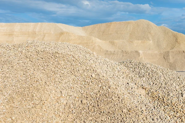 Utbygging av berg – stockfoto