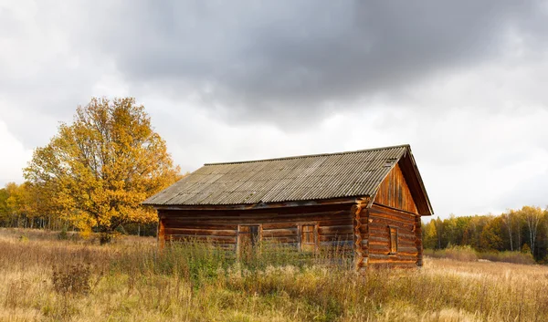 Abandoned house from forest — Stock Photo, Image