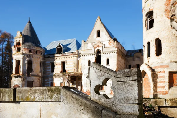 Destroyed Medieval Russia Manor — Stock Photo, Image