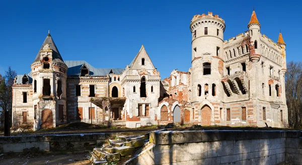 Destroyed Medieval Russia Manor — Stock Photo, Image