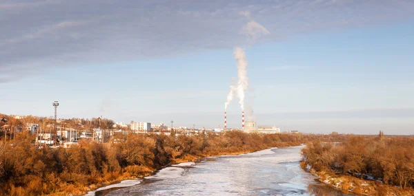 Ice river — Stock Photo, Image