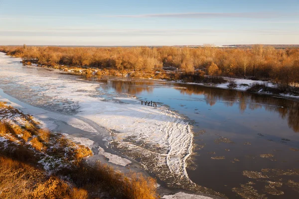 Río Hielo — Foto de Stock