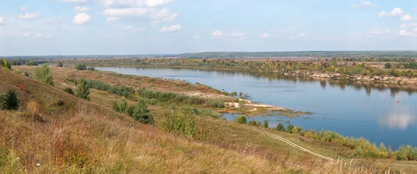 Panorama rzeki — Zdjęcie stockowe