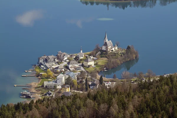 The romantic village of Maria Worth — Stock Photo, Image