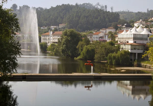 Rio Vouga, Termas de S. Pedro do Sul — Stock Photo, Image