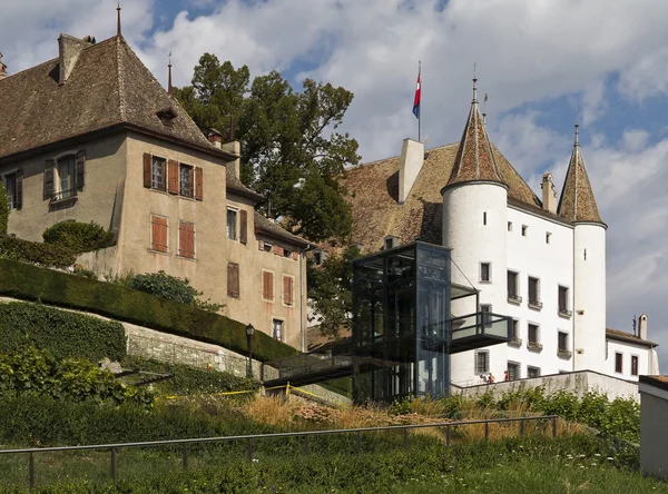 White Castle Nyon — Stock Photo, Image