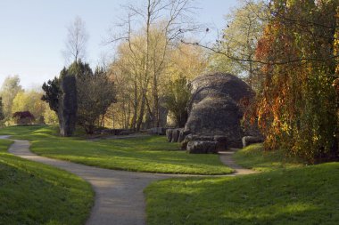 St. Fiachra'nın Bahçe taş kulübeleri