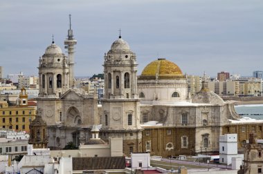 Cadiz katedral Cadiz bir Roma Katolik Kilisesi olduğunu