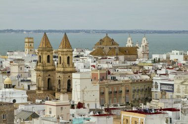 Cadiz tarihi merkezinde