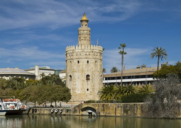 Torre del Oro van Sevilla — Stockfoto