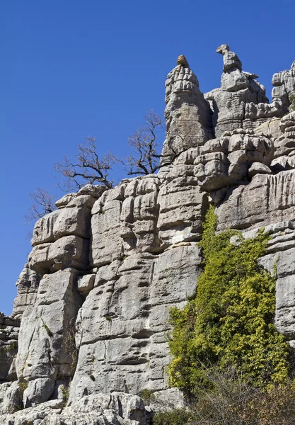 El Torcal de Antequera, Andalucia — Stockfoto