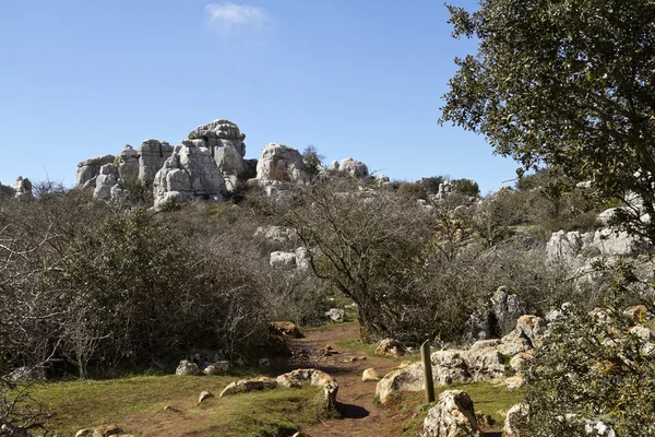 El Torcal de Antequera, Andalucía —  Fotos de Stock