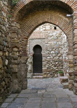 Alcazaba de Malaga iç ağ geçidi