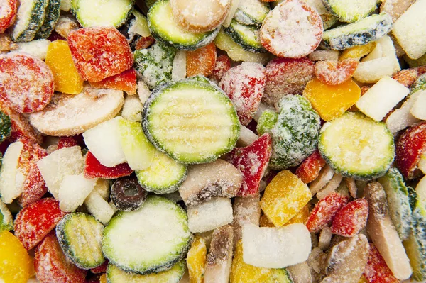 冷凍野菜のクローズ アップ — ストック写真