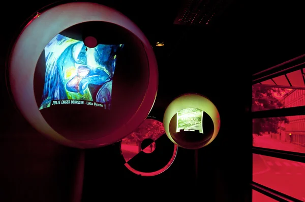 Popsenteret - Pop - センター オスロのインタラクティブな音楽博物館 — ストック写真