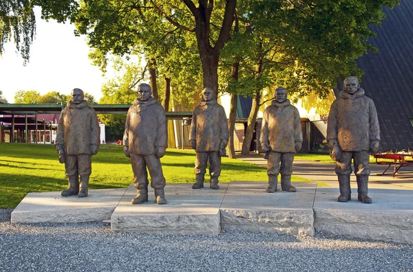 El Polo Sur (Exploradores Polares) Monumento en Oslo — Foto de Stock