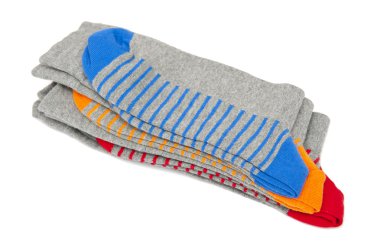 çoraplar beyazda izole