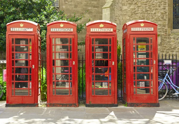 Cabines téléphoniques rouges — Photo