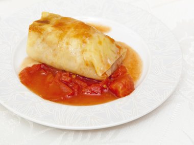 Lahana dolması.