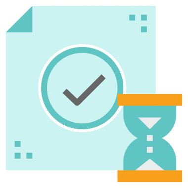 transaction  flat icon, vector illustration 