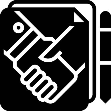 bir iş vektör simgesi