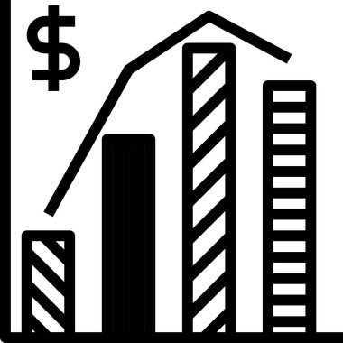 Web için bar simgesi, vektör illüstrasyonu