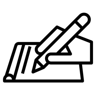 kalem vektörü çizimi, grafik el yazısı