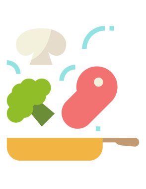 bulut düz vektör simgesi