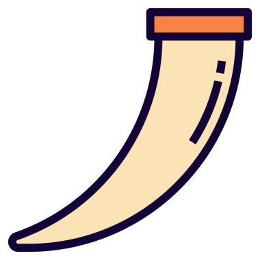 içilen düz simge, vektör illüstrasyonu