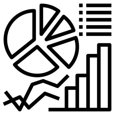 Web trafik analiz şeması, özet vektör illüstrasyonunu rapor et