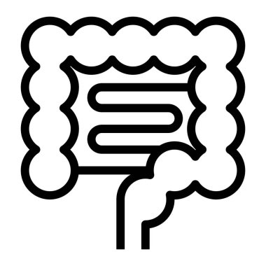 Bilim ve teknoloji çizgi vektör simgesi.