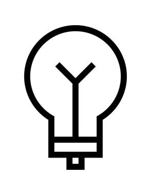 İnsan kaynakları çizgi vektör simgesi.