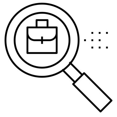 Web, vektör illüstrasyonu için iş konsepti simgesi