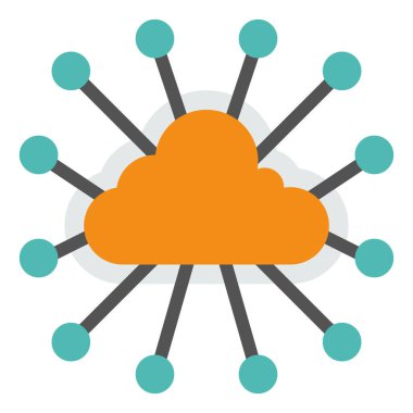 Web, web sitesi, uygulama, sunum, rapor, markalaşma tasarımı vb. için merkezi simge.