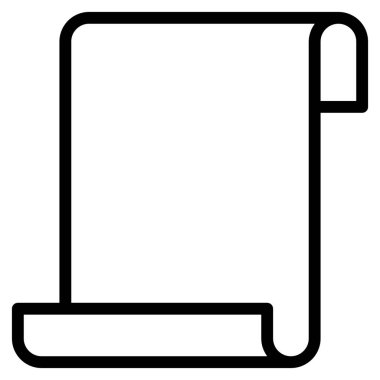 boş düz simge, vektör illüstrasyonu