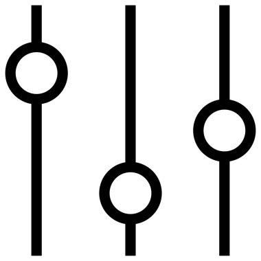 Web, vektör illüstrasyonu için simge ayarlanıyor