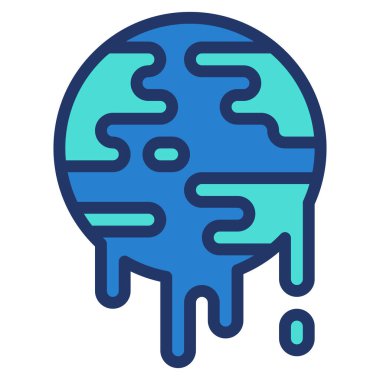 Web, vektör illüstrasyonu için genel simge 