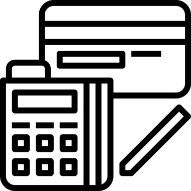 kart düz simgesi, vektör illüstrasyonu 