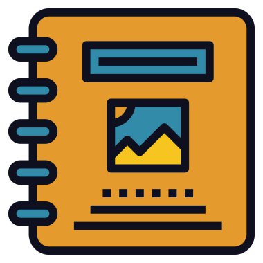 Web, vektör illüstrasyonu için belge simgesi