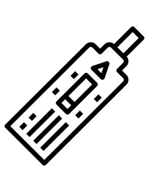 kit modern simgesi, vektör illüstrasyonu   