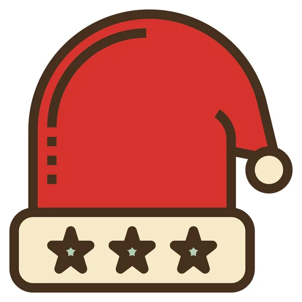 Christmas Flat Icon Vector Illustration — Stock Vector